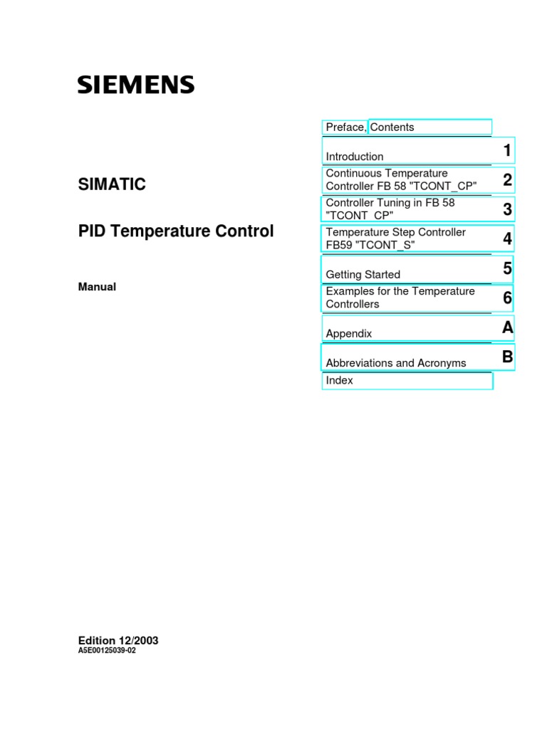 PID Temperature Control Manual | PDF | Control Theory | Parameter ...