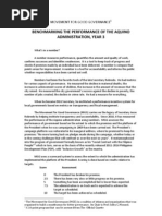 Download Benckmarking the Performance of the Aquino Administration - Year 3 by The Movement for Good Governance MGG SN154735941 doc pdf