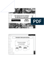 Presentación - Implementación de Sistemas de Gestión de La Inocuidad