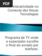 Interatividade No Telejornalismo