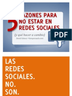 Razones para No Estar en Redes Sociales: (Y Qué Hacer A Cambio)