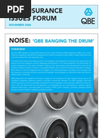 Download Noise Issues QBE Insurance Issues Forum by QBE European Operations Risk Management SN15474143 doc pdf