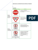 02 Clasificacion Y Significado de Los Dispositivos de Control de Transito