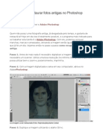 Como Restaurar Fotos Antigas No Photoshop