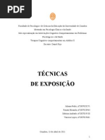 técnicas de exposição