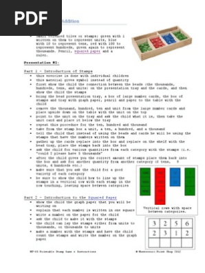 MF-65 Printable Stamp Game Instructions