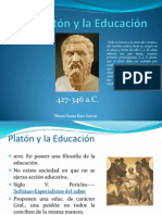 Presentacion de Platon y La Educación