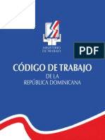 Codigo de Trabajo 1992 de La Republica Dominicana