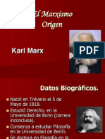 EL MARXISMO Origen