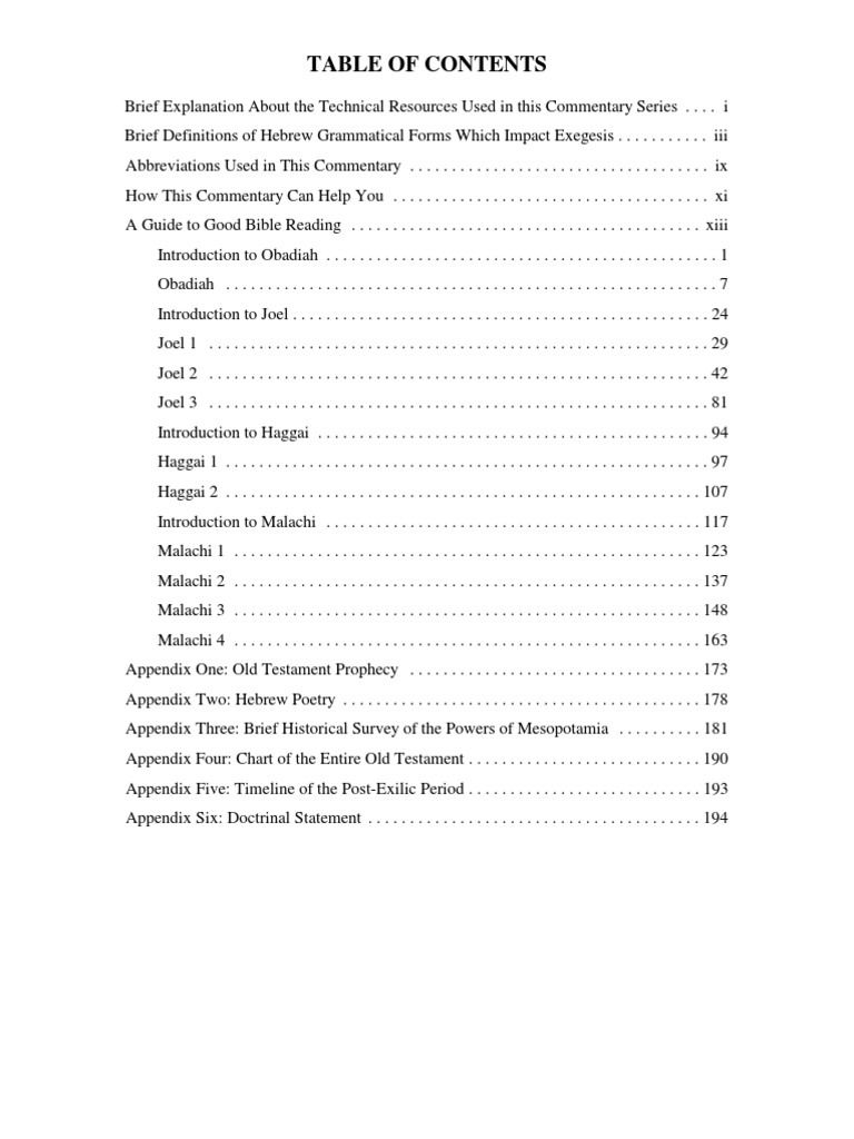 The Post Exilic Prophets Grammatical Tense Perfect (Grammar)