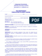 Ic - Purif Checksheet