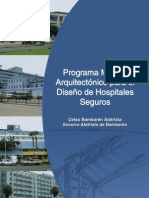 Programa Médico Arq Diseño Hospitales Seguros