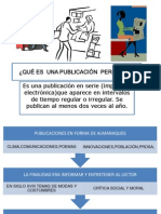 Publicaciones Periodicas