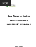APOSTILA DE MANUTENÇÃO MECÂNICA I