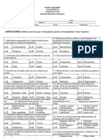 Examen Bimestral I Historia I Octubre (2012 - 2013)