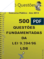 1737 - LDB - Lei 9.394 - 96 - Apostila Amostra PDF