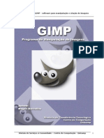 Treinamento de GIMP - software para manipulação e criação de imagens