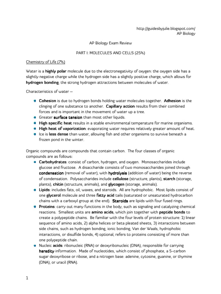 AP Biology Exam Guide