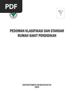 Download Buku - Pedoman Klasifikasi Dan Standar Rumah Sakit Pendidikan - Depkes RI 2009 by Adela Eka Putra Marza SN154858119 doc pdf