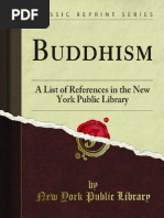 Buddhism-A List of References of New York Public Library