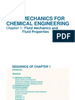 AE 233 (Chapter 1) Fluid Mechanics for Chemical Engineering