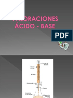 Clase 3. Valoraciones Acido - Base