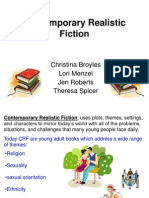 Contemporary Realistic Fiction Ppt
