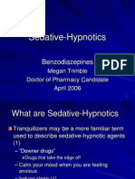 Sedative HypnoticsMay071306
