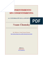 Consentimiento Sin Consentimiento - La Uniformación de La Opinión Pública