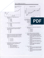 AP Physics - Thermal and Fluid Physics Multiple Choice Review