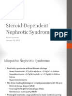 Steroid-Dependent Nephrotic Syndrome