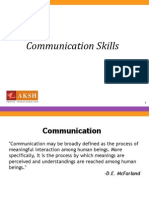 Communication Skills & Relationship Building
