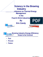 TEM in Food Drink Industry Eric Candy Energy Efficiency in Brewing Industry I5