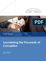Laundering The Proceeds of Corruption