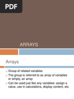 LAB 01 One-Dimensional Arrays