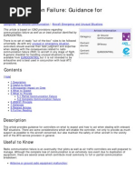 Communication Failure Procedure