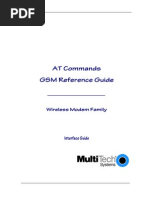 GSM Developer Guide - GSM at Commands - Rev A