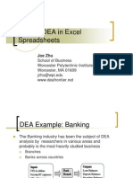 DEA Spreadsheet 2011