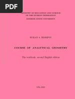 Sharipov Analitic Geometry