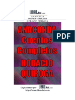 Quiroga Horacio ANACONDA