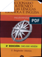 Polytechnic Dictionary of Spanish and English Languages 1