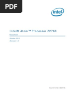 Atom z2760 Datasheet