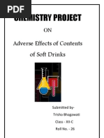 Class 12 Chemistry Project Ideas 2025-26 | PDF | Titration | Chemistry