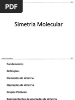 Simetria Molecular - Fundamentos PDF