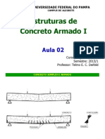 Aula 02 Estruturas de Concreto Armado I 2013 1