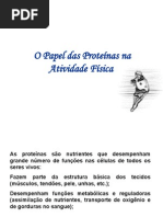 O papel das Proteínas na Atividade Física