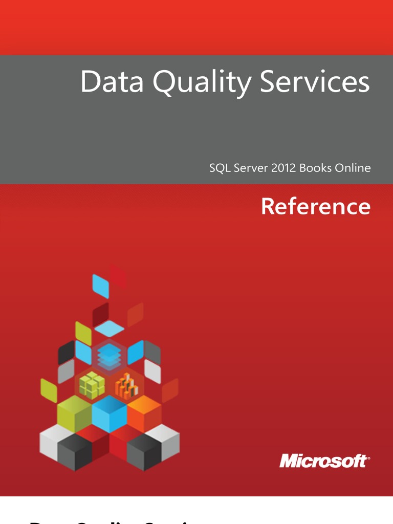 Data Quality Services Data Quality Microsoft Sql Server Free 30