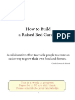 How To Build Raise Garden Beds