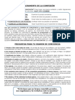 Examen de Conciencia para Niños