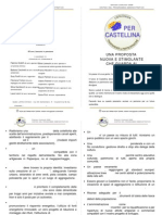 Sintesi Del Programma Amministrativo Della Lista Civica PER CASTELLINA 2009